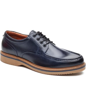 Base London Langdon Leren Herenschoenen in Marineblauw