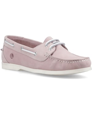 Sperry Balboa 2 Eye Boot Nubuck Dames Roze Bootschoenen