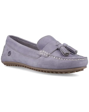 Sperry Salvador Slip On Nubuck Dames Lilac Moccasins Schoenen