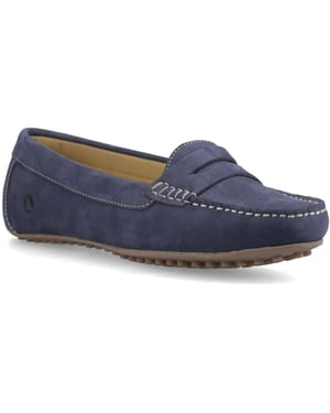 Sperry Tubarao Slip On Nubuck Dames Navy Moccasins Schoenen