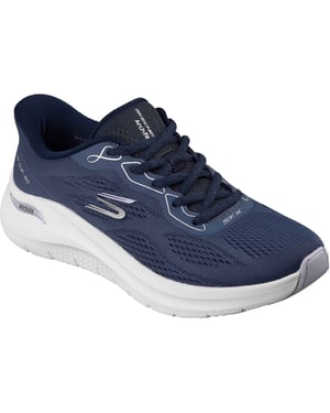 Skechers Arch Fit 2.0 Polyester Dames Navy Sneakers