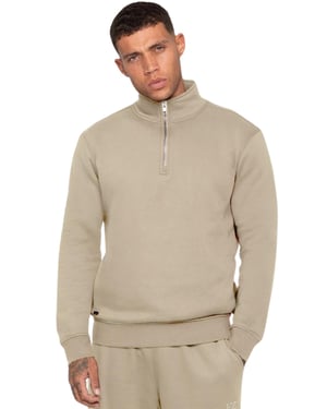 Enzo Milano | Mens Half Zip Sweatshirt