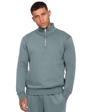 Enzo Milano | Mens Half Zip Sweatshirt