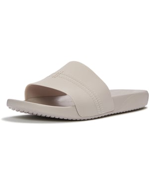 Fitflop iQushion Pool Polyuretan Herr Slippers i Ljusgrå