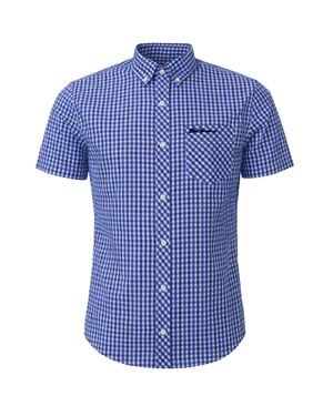Ben Sherman Oxford Mens Blue Shirt