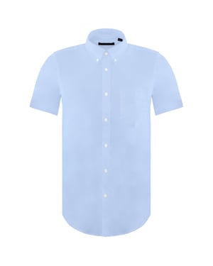 Ben Sherman Oxford Mens Blue Shirt