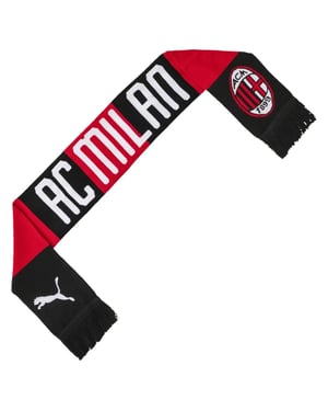 Puma AC Milan 1899 Black/Red Scarf Fan