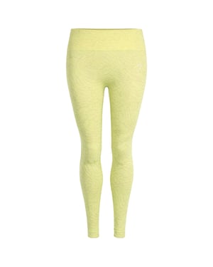 Gymshark Adapt Animal Seamless Womens Yellow Leggings