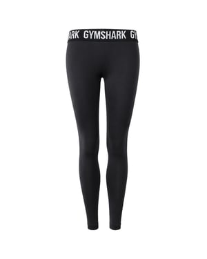 Gymshark Fit Seamless Womens Black Cropped Leggings