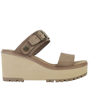 Timberland Koalyn Womens Taupe Wedges