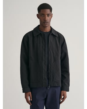 Mens Bony Black Nylon Jacket