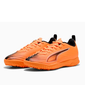 PUMA BOYS / GIRLS ULTRA 6 PLAY TT ASTRO TURF FOOTBALL TRAINERS BOOTS 108544
