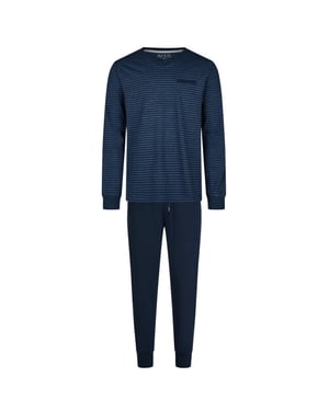 Phil & Co Essential heren pyjama set lang /gestreept