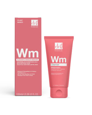 Watermelon 2-in-1 Cleanser & Makeup Remover with Glycolic Acid, Salicylic Acid and Lactic Acid 100ml