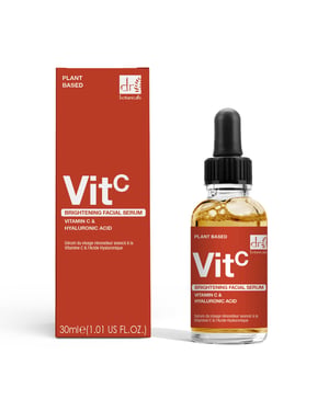 Brightening Facial Serum with 5% Vitamin C & 2% Hyaluronic Acid 30ml