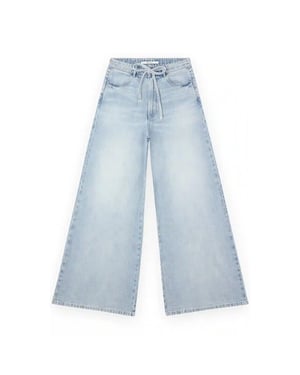 Homage to Denim H-cs26m101 extra wide leg jeans with cord
