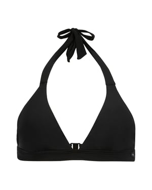Regatta Dames Lovina Effen Halternekt Bikini-top (Zwart)