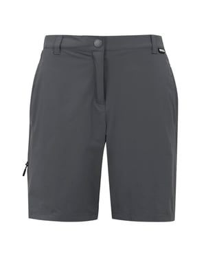 Regatta Professional Womens/Ladies Light Insect Repellent Travel Shorts (Seal Grey)