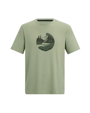Regatta Heren Fingal Mountain T-Shirt (Lichte Salie)