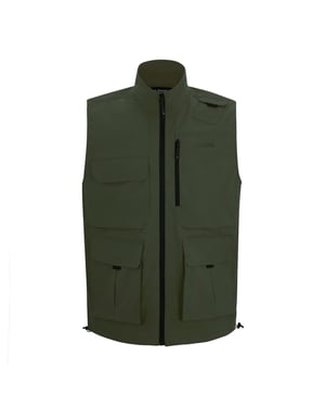 Regatta Mens Light Insect Repellent Travel Body Warmer (Khaki Green)