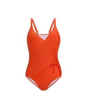 Regatta Dames Baylenne Eenvoudig Badpak (Tangerine Tango)