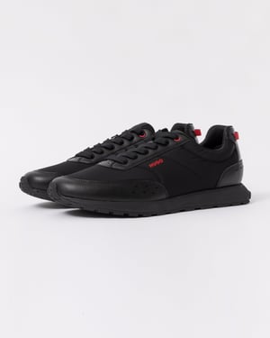 Icelin HUGO Icelin Mens Running-Inspired trainers trainers in Black