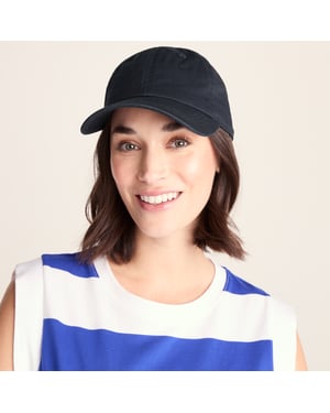 Tarley Baseball Cap - Dark Indigo