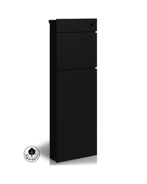 4gardenz ® vrijstaande brievenbus gegalvaniseerd staand met slot -