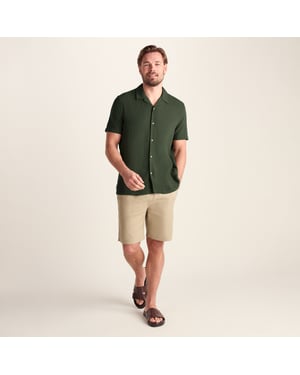 Valtos Mens Short Sleeve Supersoft Shirt - Forage Green