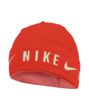 Nike U Knitted Dri-FIT Cuffed Beanie (Red)