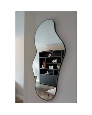 Indore Home Spiegel troas organische vorm asymmetrisch wandspiegel 110cm
