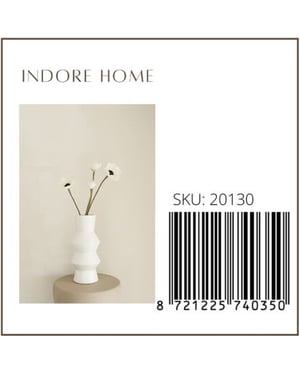 Indore Home vaas evi bloemenvaas woonkamer decoratie angular vaas