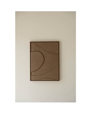 Indore Home – 3d schilderij – design a1 – abstracte vormen – 3d wandpaneel -