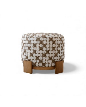 Indore Home fien poef- ottomaans - beige