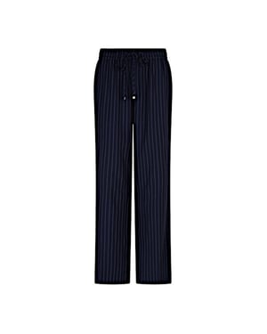 Red Button Broek srb4843 claudette sidetape pinstripe darkblue