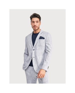 Blue Industry Het gemêleerde jersey colbert |