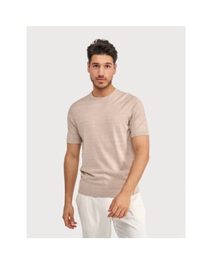 Blue Industry Luxe knitted t-shirt |