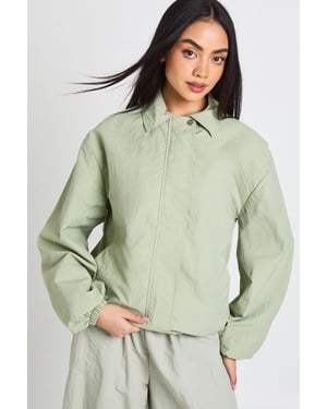 Oversized Bomber Jacket