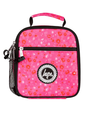Hype Leopard Print Pink Lunch Bag
