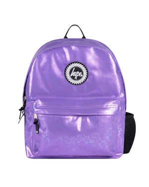 Hype Glitter Lightning Iconic Purple Backpack