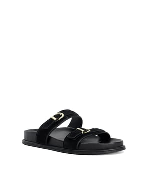Dune Ladies Lissons - Double Strap Slip-On Sandals