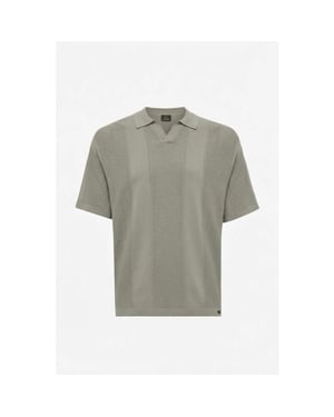 Genti Polo no buttons ss grey