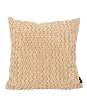 NOVÉE Corduroy knit beige | 45 x 45 cm | kussenhoes | polyester