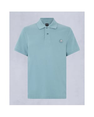 Moose Knuckles Everett polo jet stream