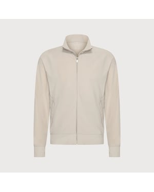 Blue Industry Het jersey overshirt met rits |