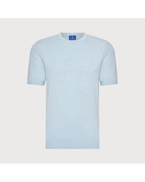 Blue Industry Luxe knitted t-shirt |