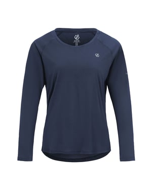 Dare 2B Dames Serenity Langarm T-Shirt (Marineblauw)