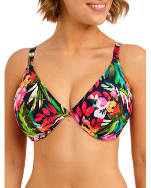Kailua Shores Low Plunge Bikini Top