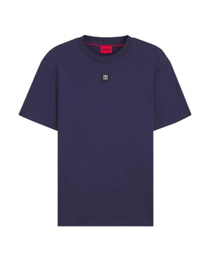 Hugo Heren Dalile Stacked T-shirt (Marine)