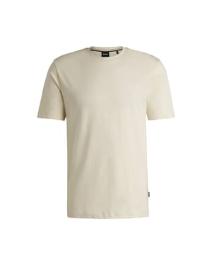 Boss Heren Thompson 01 T-Shirt (Wit)